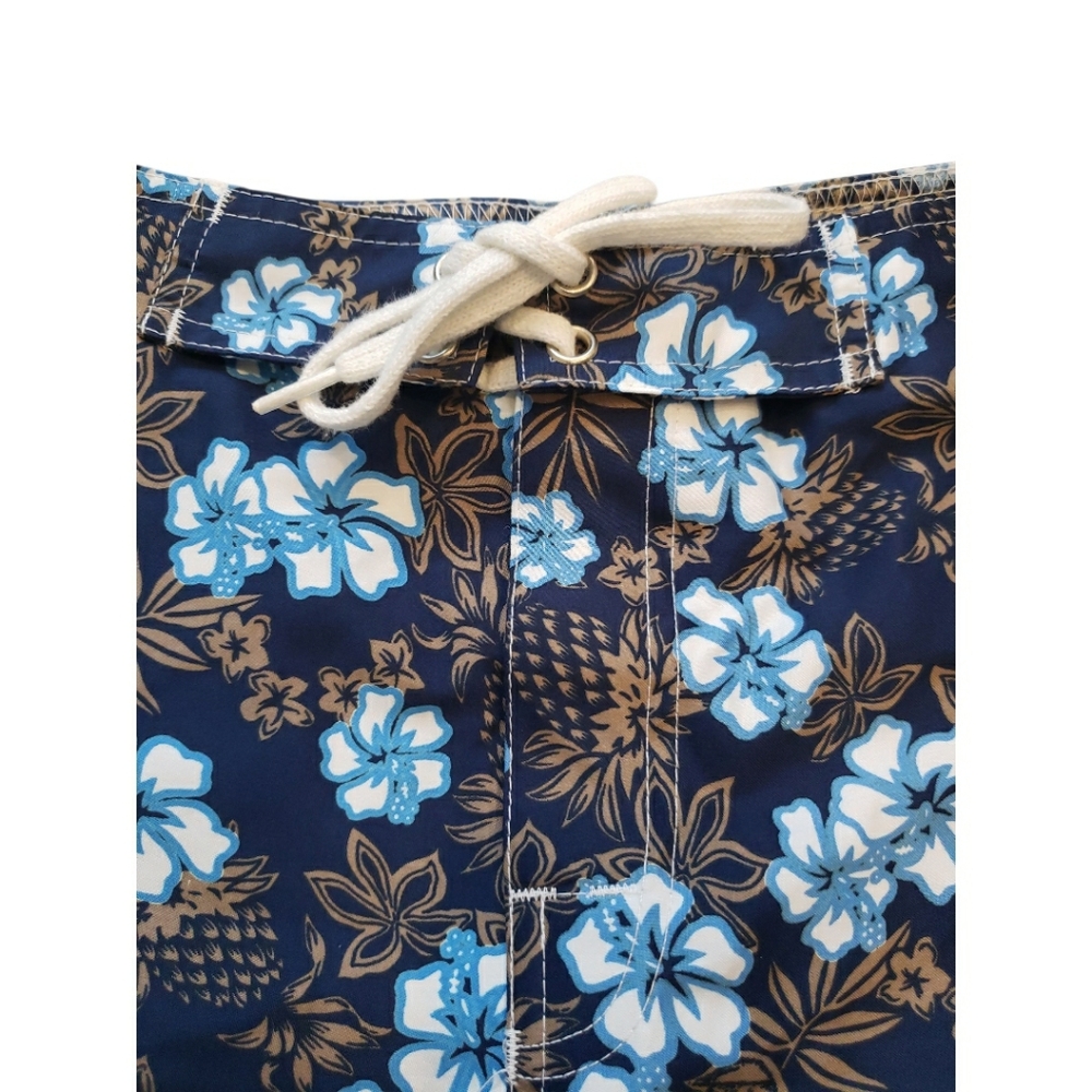 Hawaiian Style Board Shorts - Picture 3 of 7